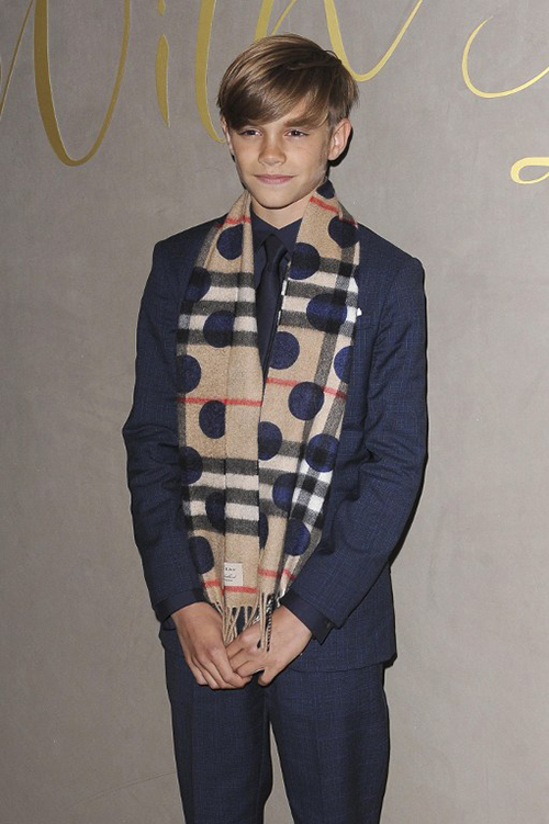 Romeo Beckham (Photo by Paul Treadway / NurPhoto)